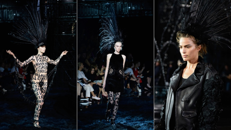 Illustration for article titled Marc Jacobs' Final Show for Louis Vuitton Was a Thing of Dark Beauty